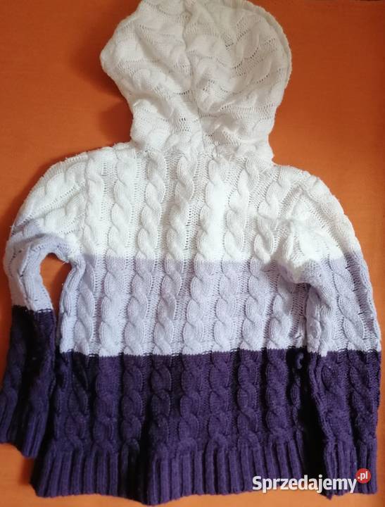 Sweterek w warkocze Camiza 104110Sweter z Rozmiar 110 Swetry Łódź