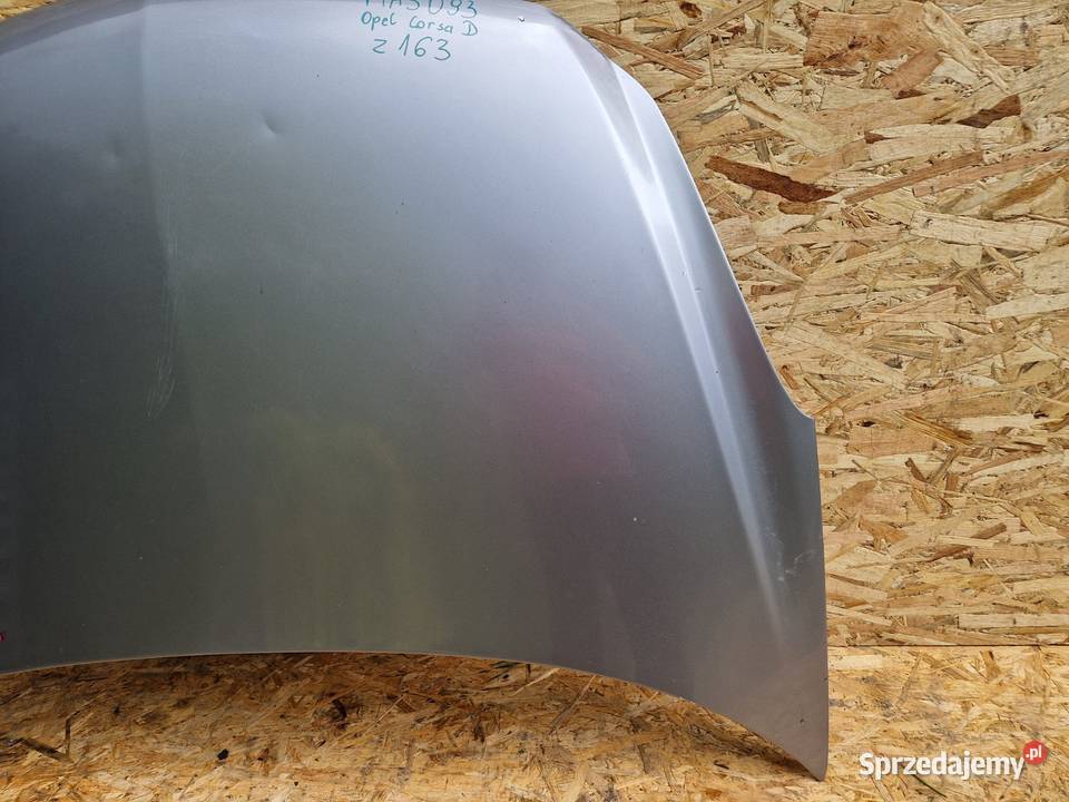OPEL CORSA D MASKA POKRYWA SILNIKA Z163 Słowikowo