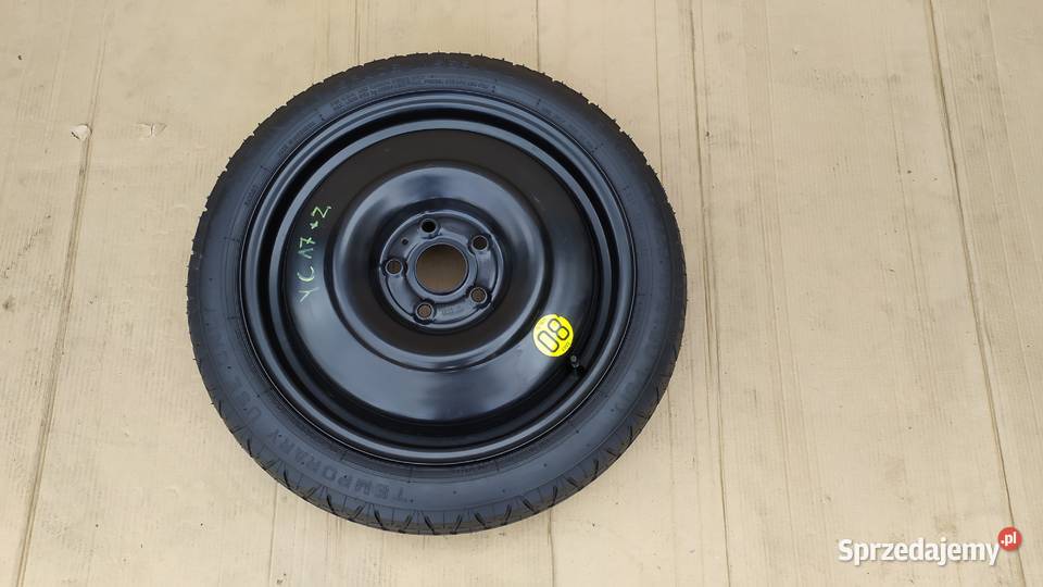 Koło dojazdowe 17 TOYOTA YARIS CROSS ZESTAW Miejska Górka