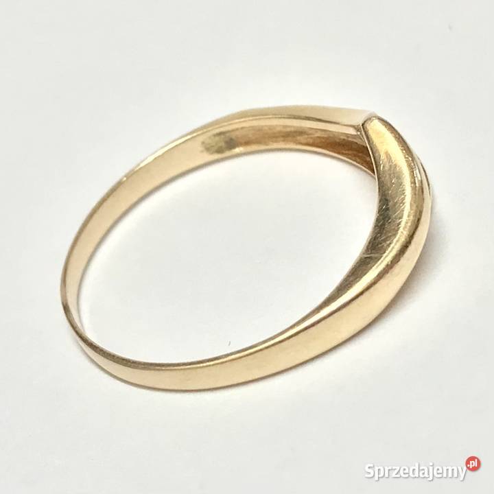 Złoty PIERŚCIONEK 14K KAMIENIE KRÓLEWNY r18 złote Warszawa sprzedam
