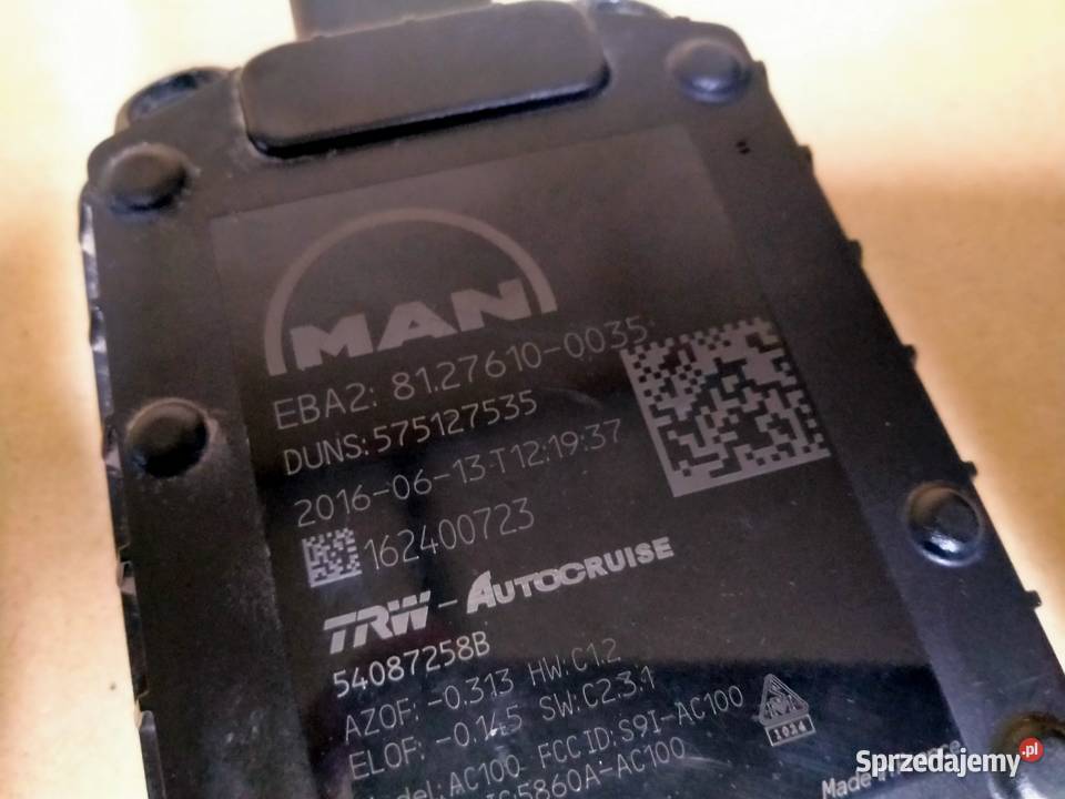 MAN TGX TGS E6 RADAR KAMERA DISTRONIC Kargowa