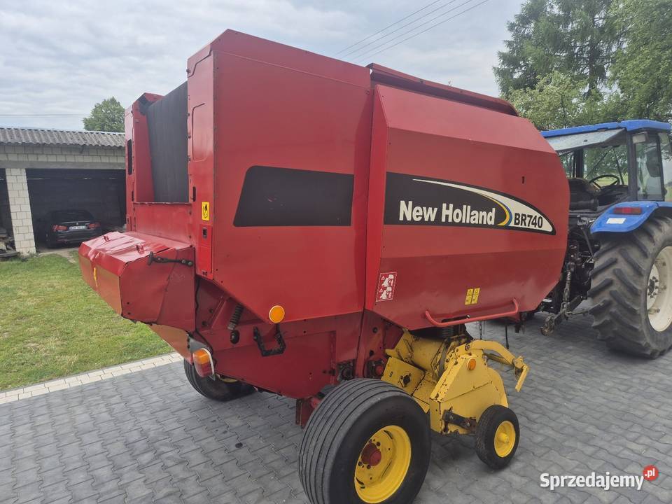 Prasa rolująca Holland Br 740 siatka Nowe pasy sprzedam