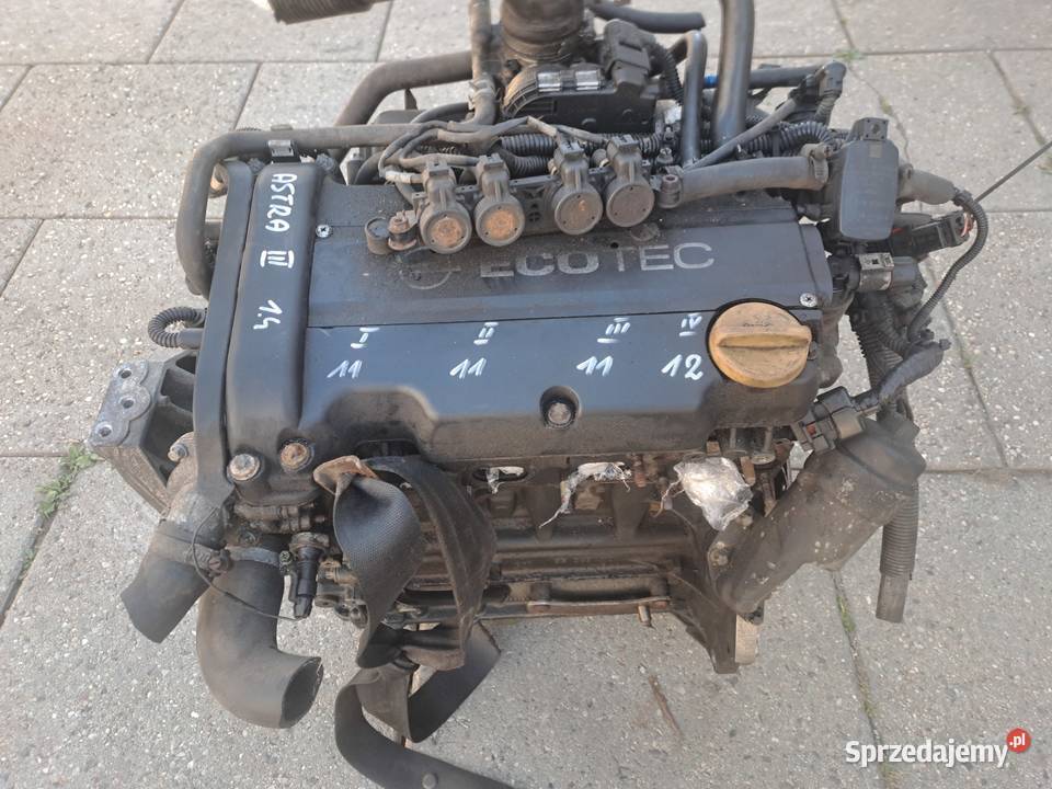 Opel Astra III H Corsa D 14 16V silnik kompletny Jastrzębie-Zdrój