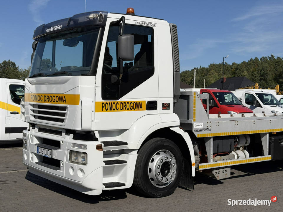 Iveco STRALIS Laweta Platforma Pomoc Drogowa 6x2 tempomat