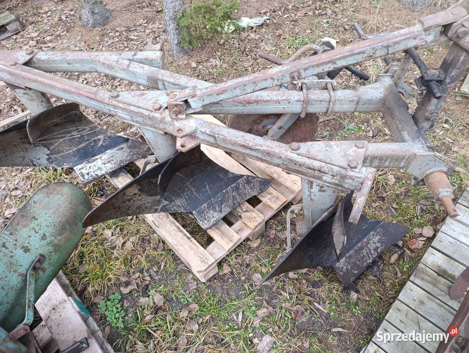 Pług 3 skibowy Unia Grudziądz Nieporęt