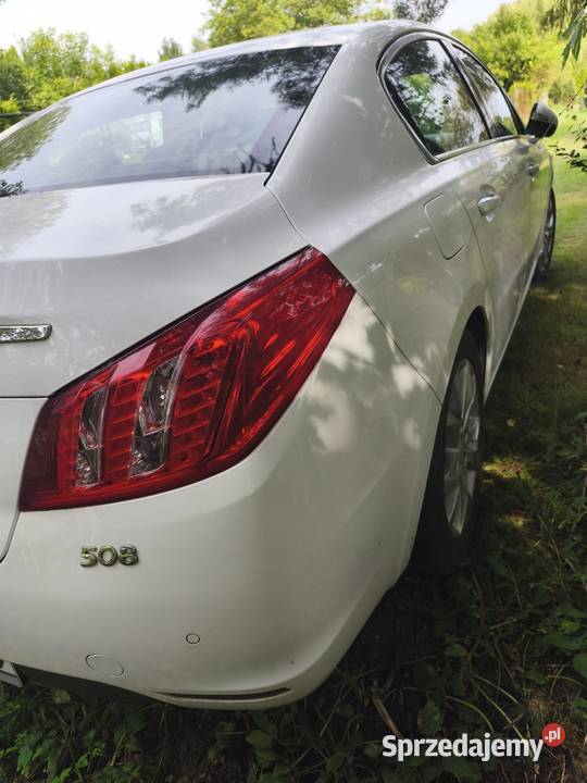 Peugeot 508 20HDI 163 prod 2011 radio pomorskie Przywidz