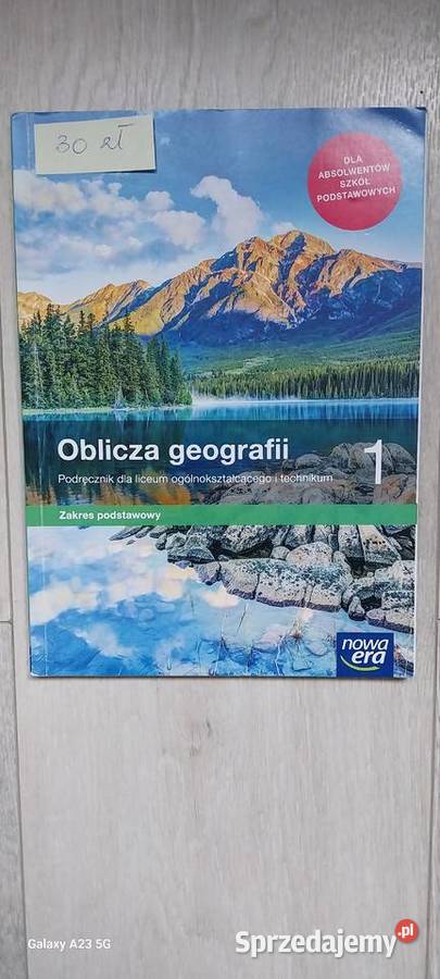 Oblicza geografii kl 1 Zakres podstawowy Liceum Marki
