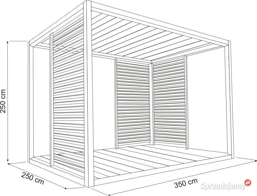 Altana Leżanka Domek Zadaszenie Łódź