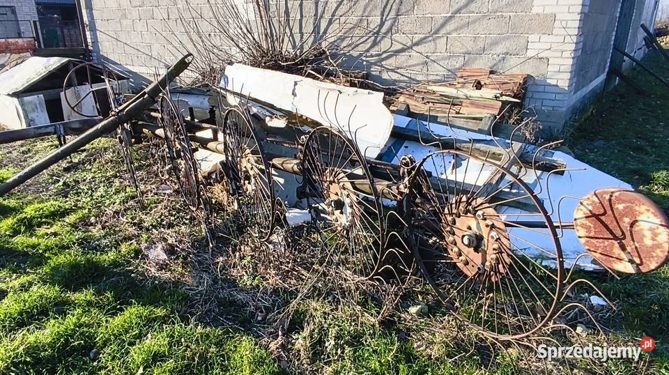 Przetrząsarka przewracarka do siana mazowieckie Robertów