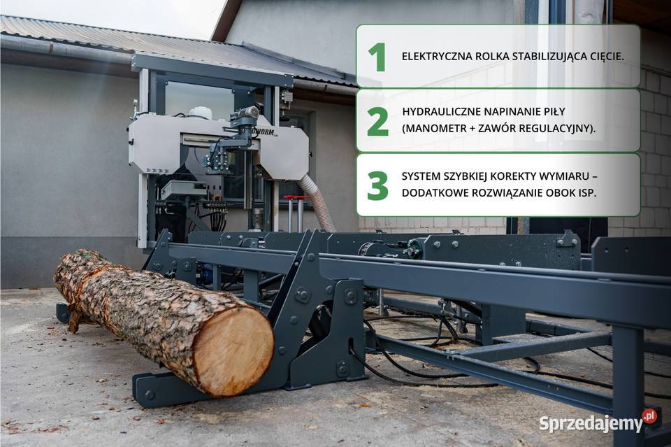 Trak Taśmowy z Pełną Hydrauliką Możliwość Łańcut