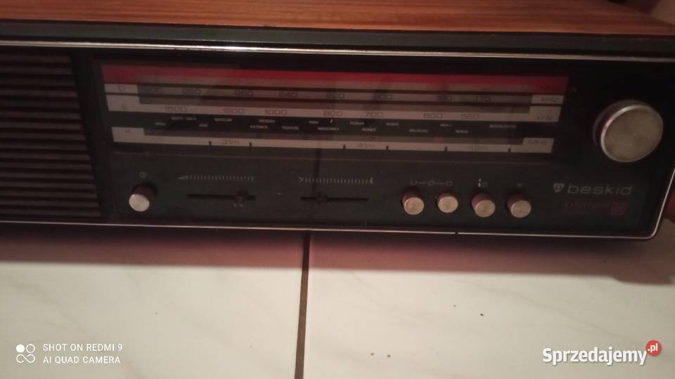 Stare radio Beskid z PRL sprzedam Wrocław