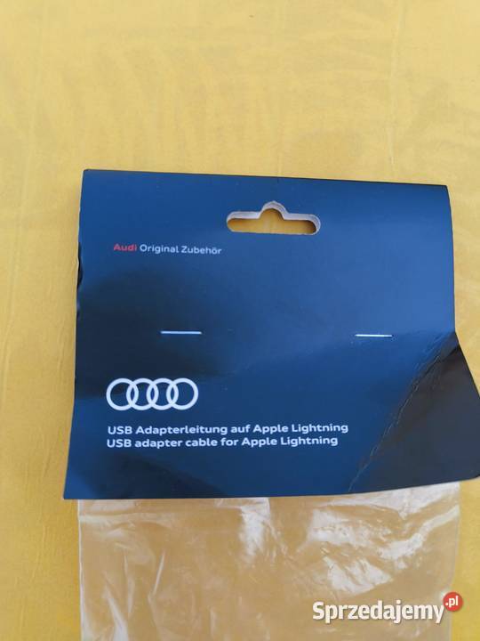 Przewód kabel kątowy do telefonu Apple Audi Ładowarki samochodowe Zagórowa