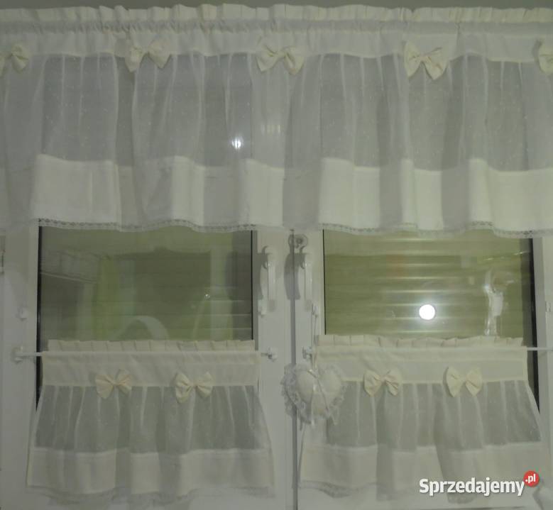 firanki komplety na okno zazdrostki SZYJEMY NA inny kolor Włocławek
