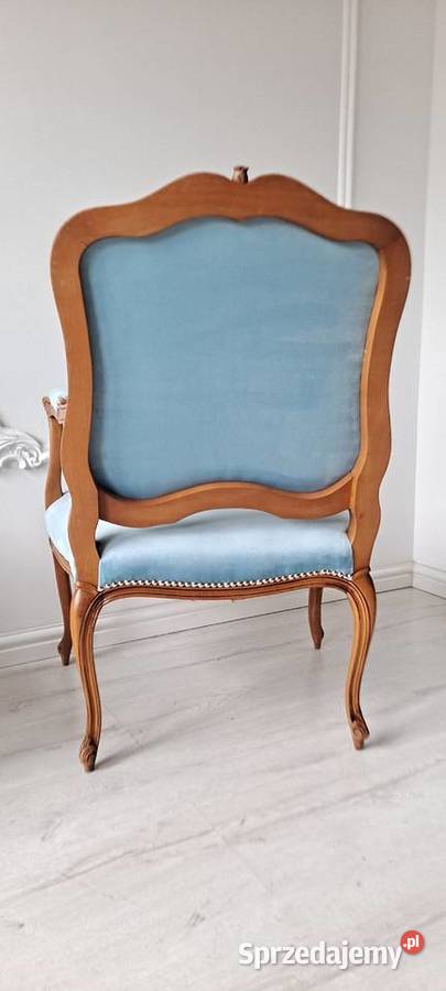 Stylowt fotel krzesło Ludwik Ludwikowskie Szczecin