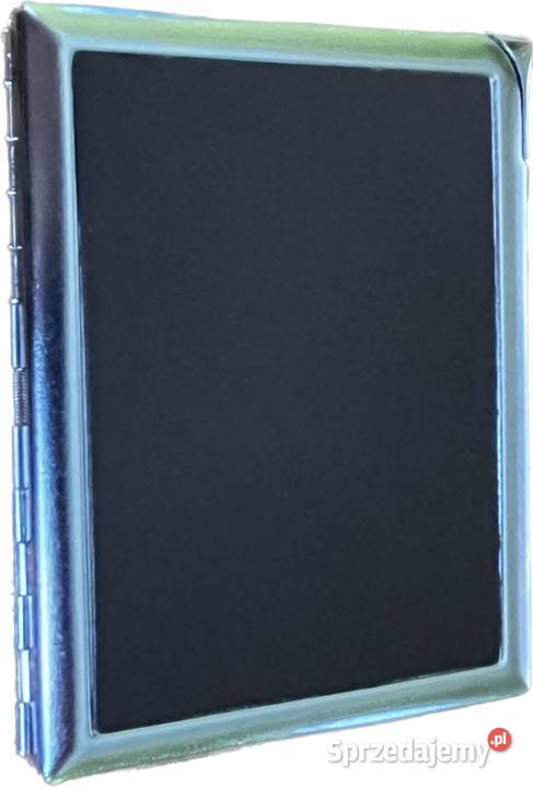 Grafitowa Papierośnica z Gazową Zapalniczką 2w1 Ostrowy nad Okszą