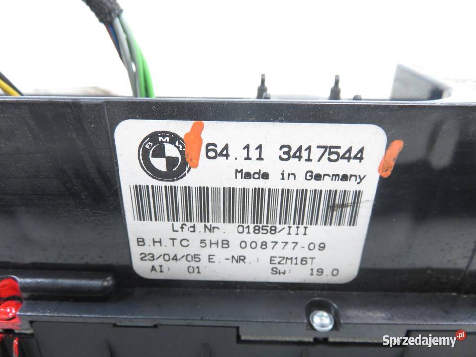 KLIMATRONIK BMW X3 E83 64113417544