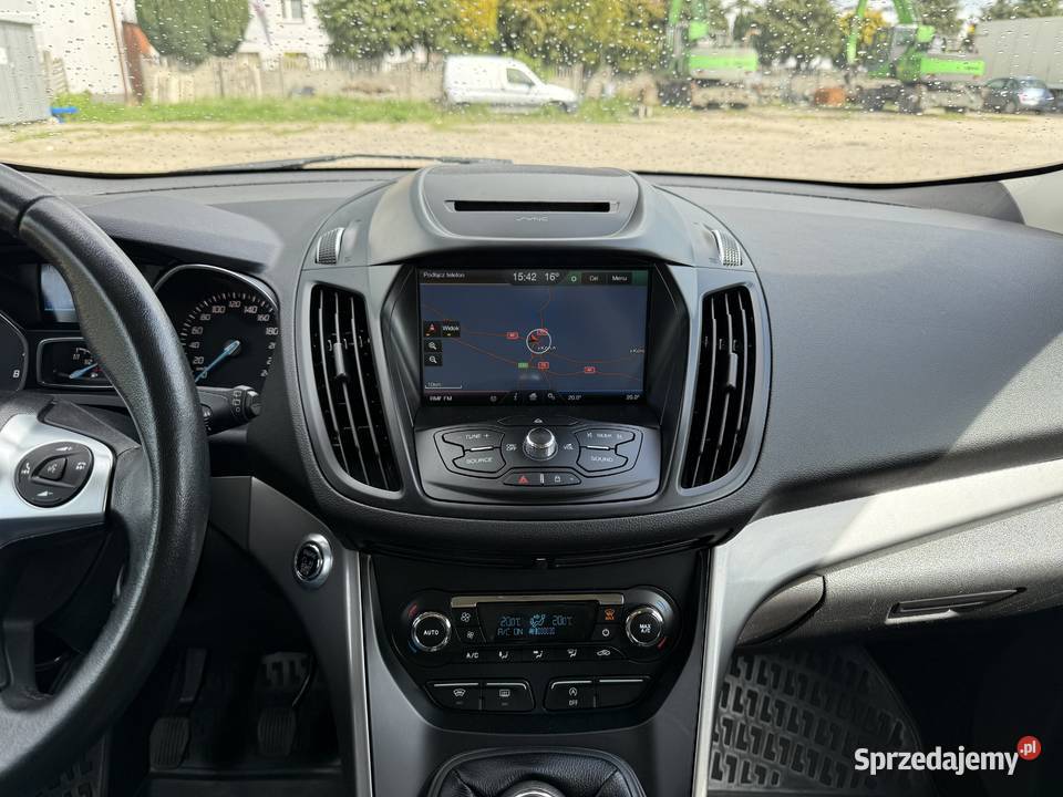 Ford Kuga 15 BENZYNA Klimatronik Nawigacja wspomaganie kierownicy Samochody osobowe Konin