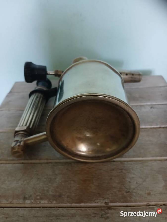 Stara lampa litowncza z końca lat XIX wieku Kraków