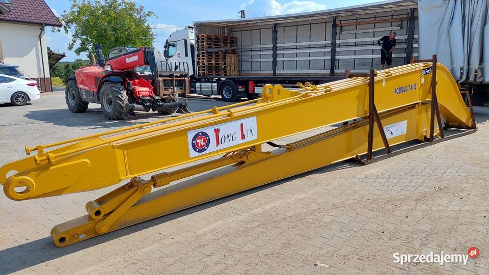 Ramie long reach z łyżką do koparki Komatsu Akcesoria Sochaczew