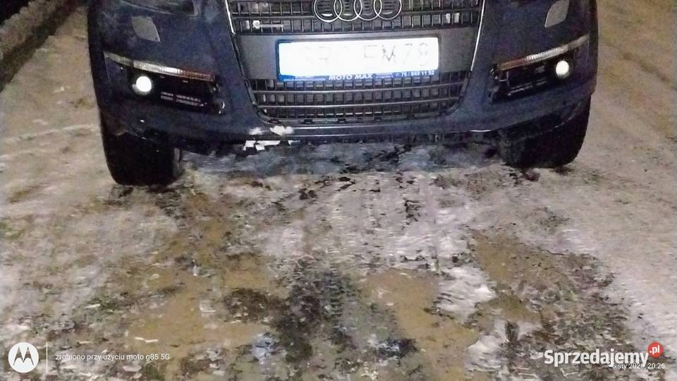 Zderzak nakładka zderzaka przód Audi Q7 4 l PDC Lubin