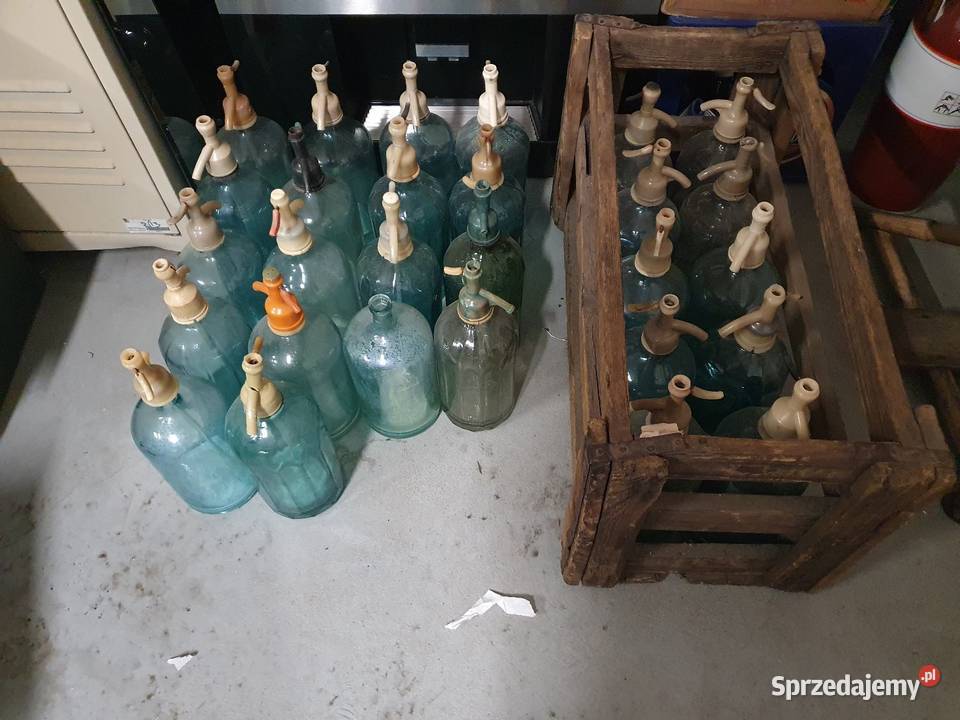 Syfon prl zestaw 24 sztuki skrzynka Antyki, Sztuka, Kolekcje Warszawa