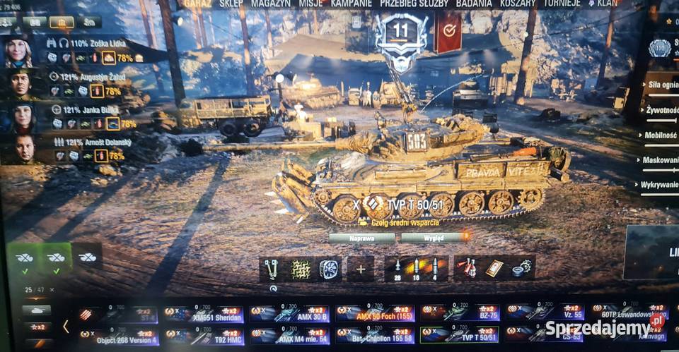 World of tanks sprzedam śląskie