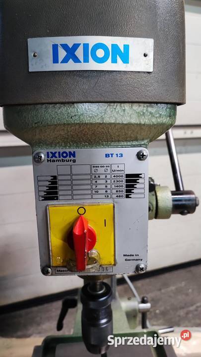 Wiertarka stołowa Ixion BT 13 Produkcja Sucha Beskidzka