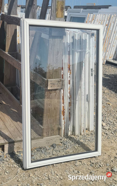 OKNA KacprzaK Witryna 84x133 FIX Używany PCV Lublin
