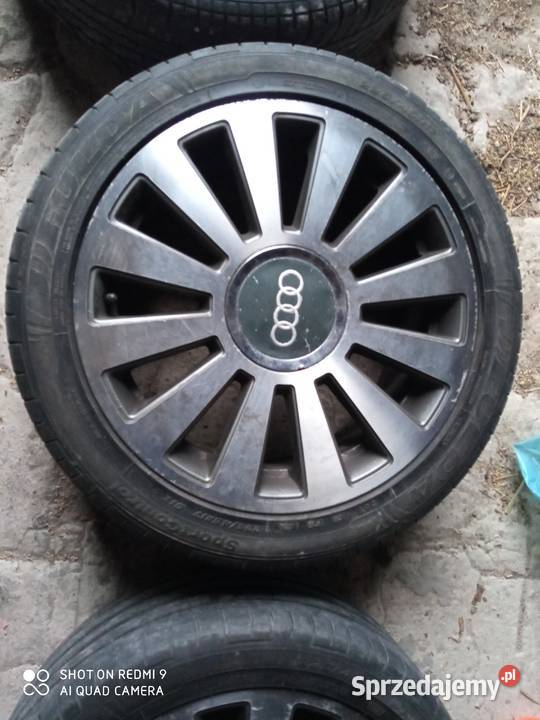Sprzedam Alufelgi Audi 17 z oponami Audi (oryginalne) Turobin
