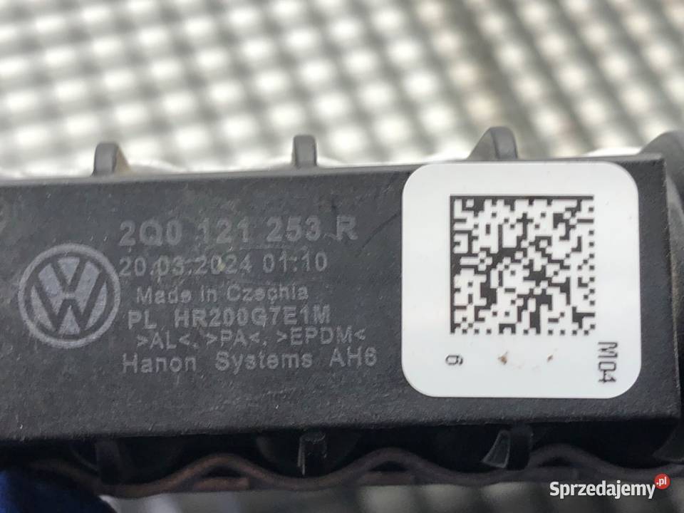 CHŁODNICA WODY SKODA KAMIQ 10 115 2Q0121253R