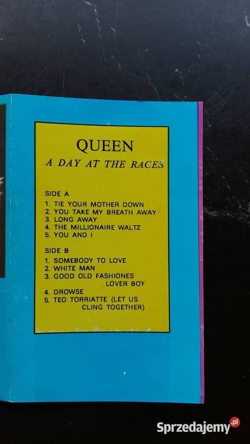 Kaseta Queen A day at the racers kaseta Siemiatycze