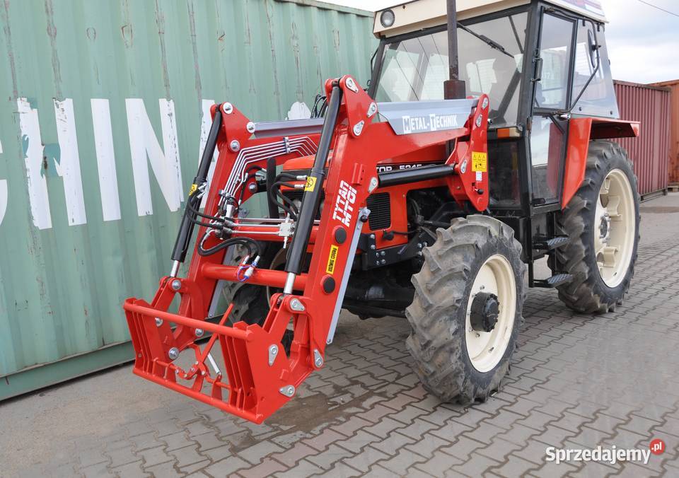 Tur Ładowacz Metal Technik MT02 Zetor Ursus MTZ nieuszkodzony Zgierz