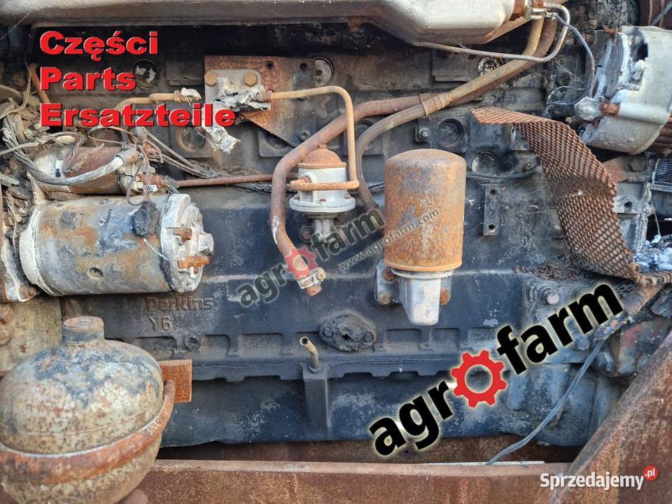 Massey Ferguson 6180 części skrzynia biegów oś Byków