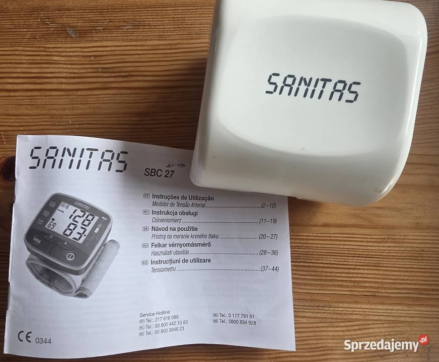 Cisnieniomierz nadgarstkowy SANITAS SBC 27 Stargard