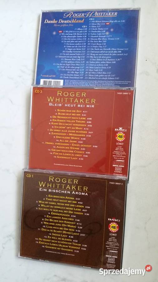 ROGER WHITTAKER Danke Deutschland 2011 Sony sprzedam