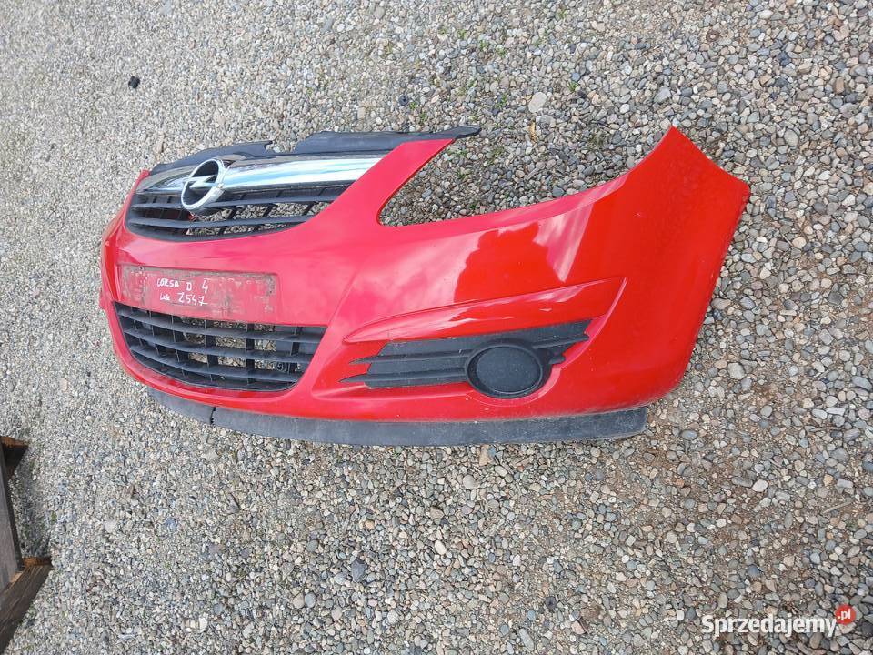 Zderzak przedni kompletny Opel Corsa D IV EU lak osobowe małopolskie Radłów