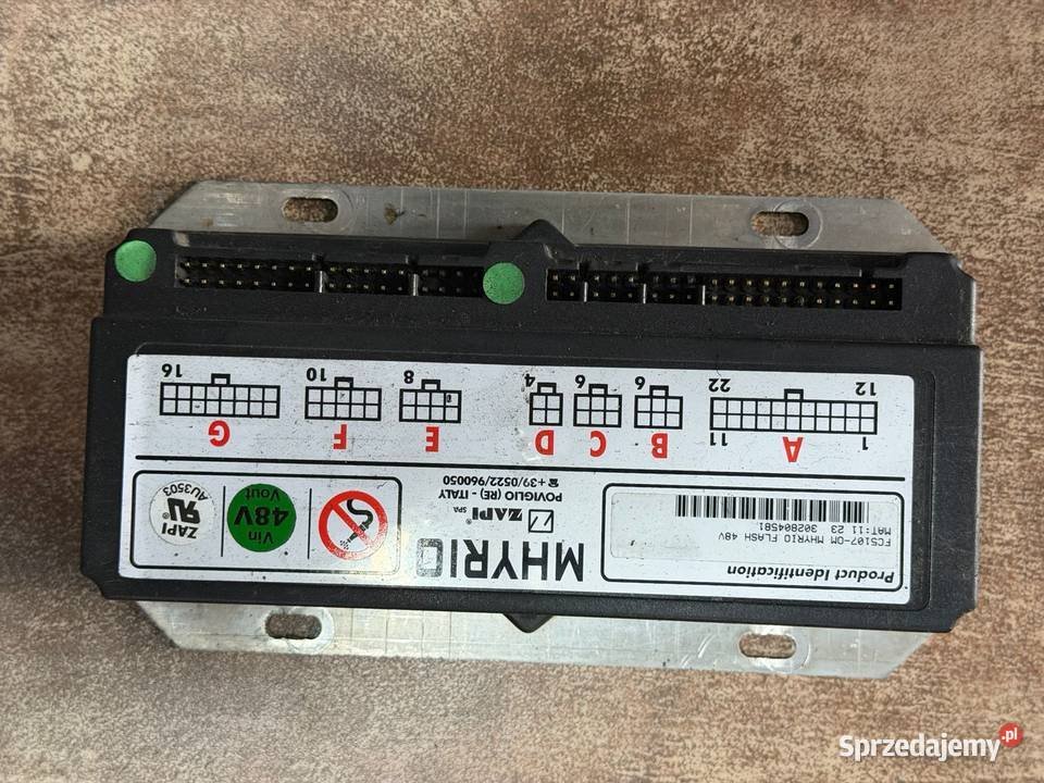 Sterownik CONTROLLER ZAPI MHYRIO FC5107om 48v Antonie sprzedam