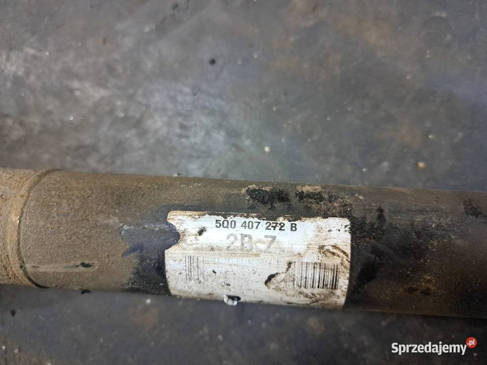 Półoś golf 7 a38v 5q0407272B 1k0407271bk Wrocław