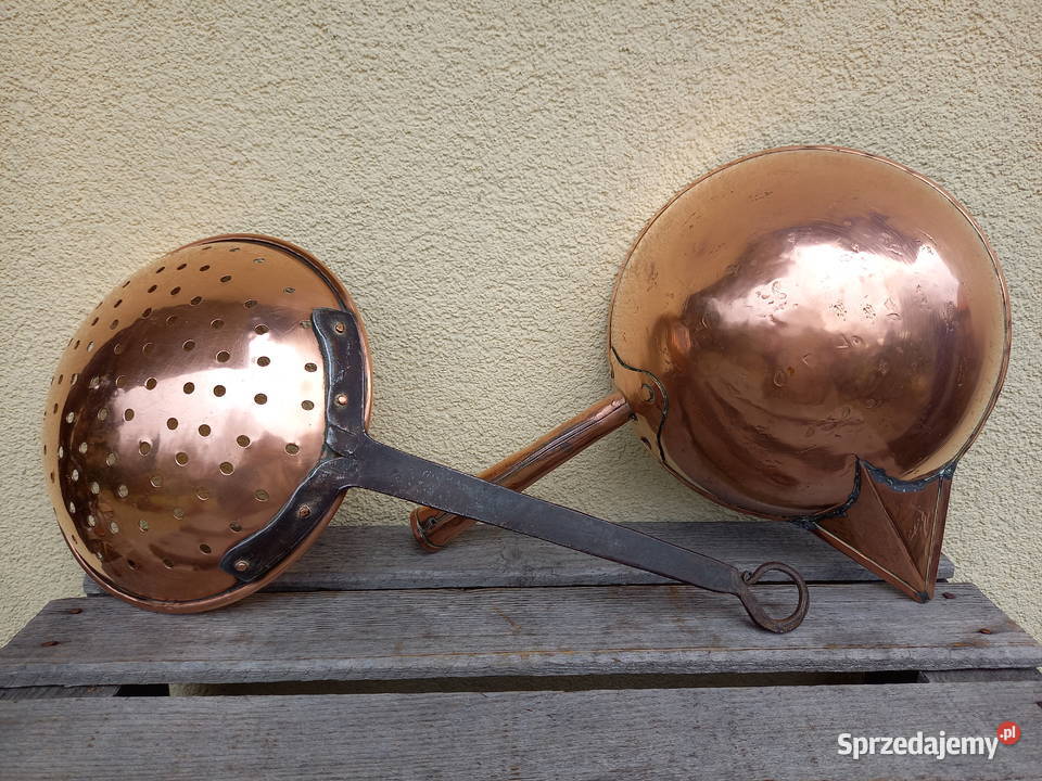 duża miedziana chochla poj 1 litr Warszawa