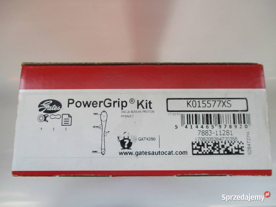 Zestaw rozrządu Renault ClioKangoo 12 16V 98 łódzkie Łódź