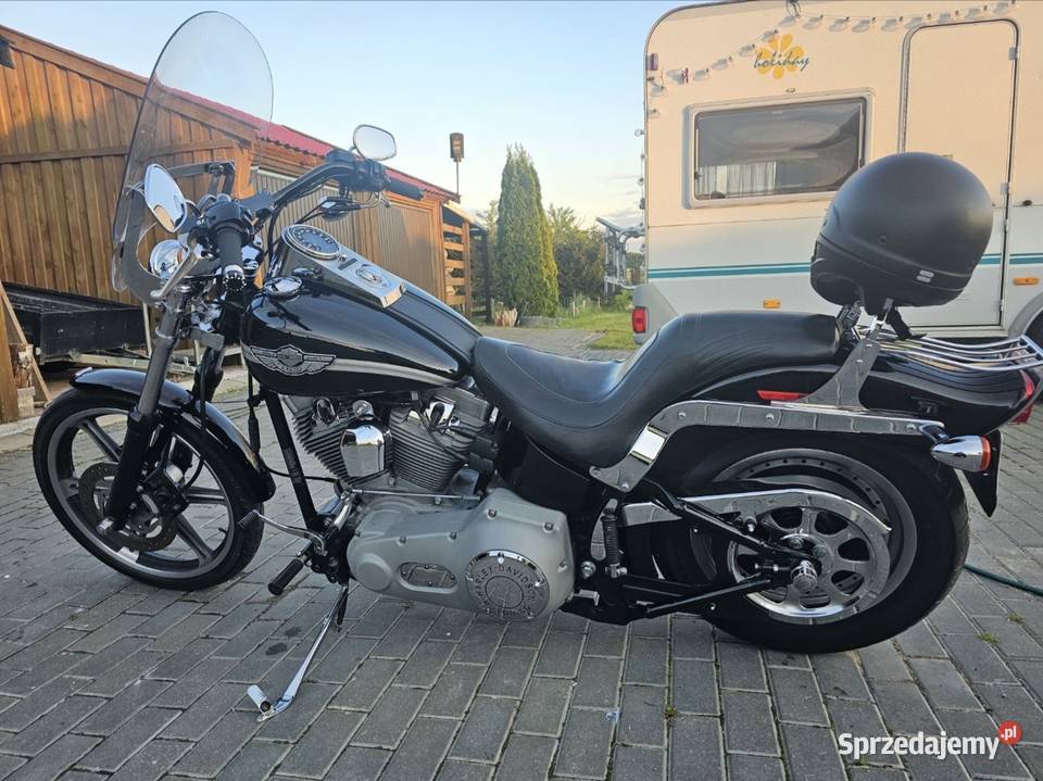 HARLEY DAVIDSON SOFTAIL ANIVERSARY czarny Kobiela