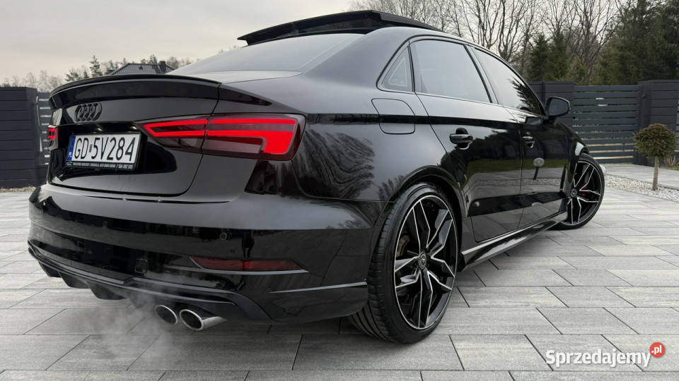 Audi S3 20tfsi quattro 367 full ledy panorama automatyczna pomorskie Gdańsk