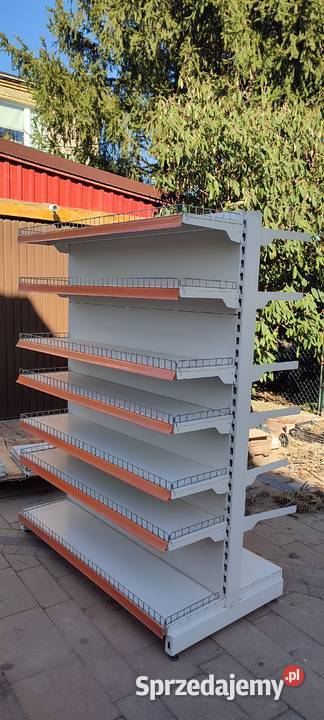 Regał sklepowy dwustronny gondola dolnośląskie Brzezina