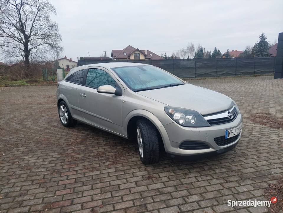 Opel Astra H GTC 14 90 LPG Klima Czujniki 2008r 90KM Astra Samochody osobowe kujawsko-pomorskie