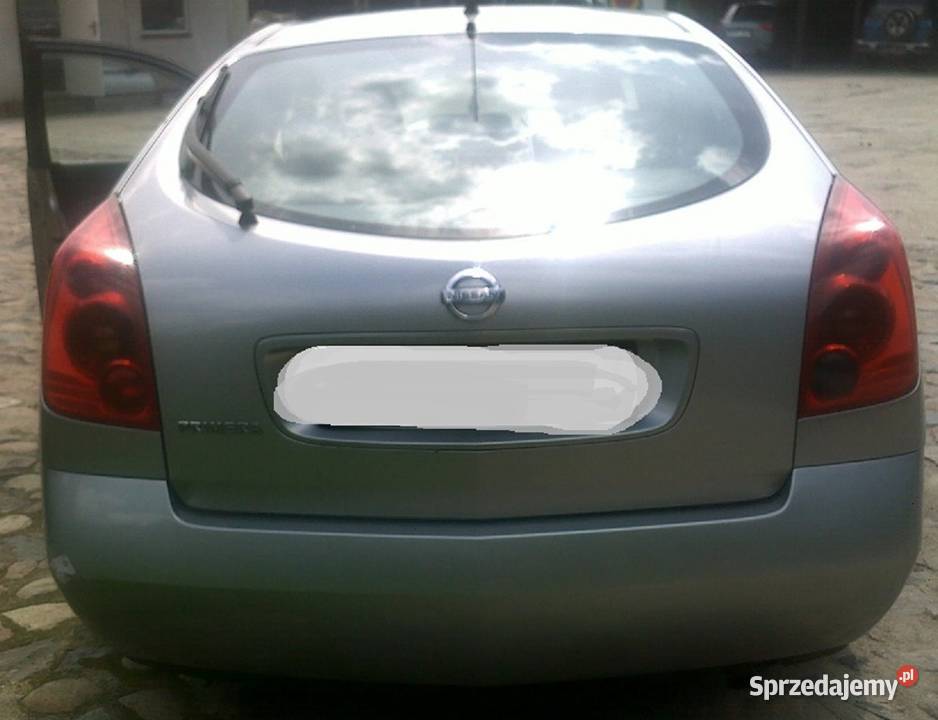 NISSAN PRIMERA P12 HB klapa tył KY0G kompletna Rok produkcji 2004