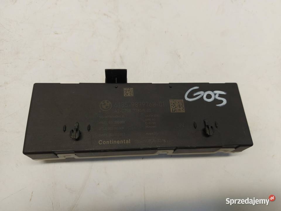 BMW G05 X5 30d 2019r MODUŁ STEROWNIK KLAPY osobowe