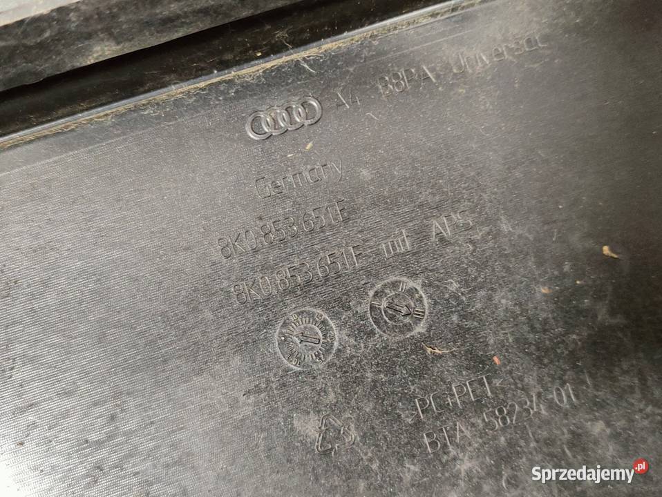 Grill Atrapa Audi A4 B8 Lift 2011 8K0853651E Pleszew