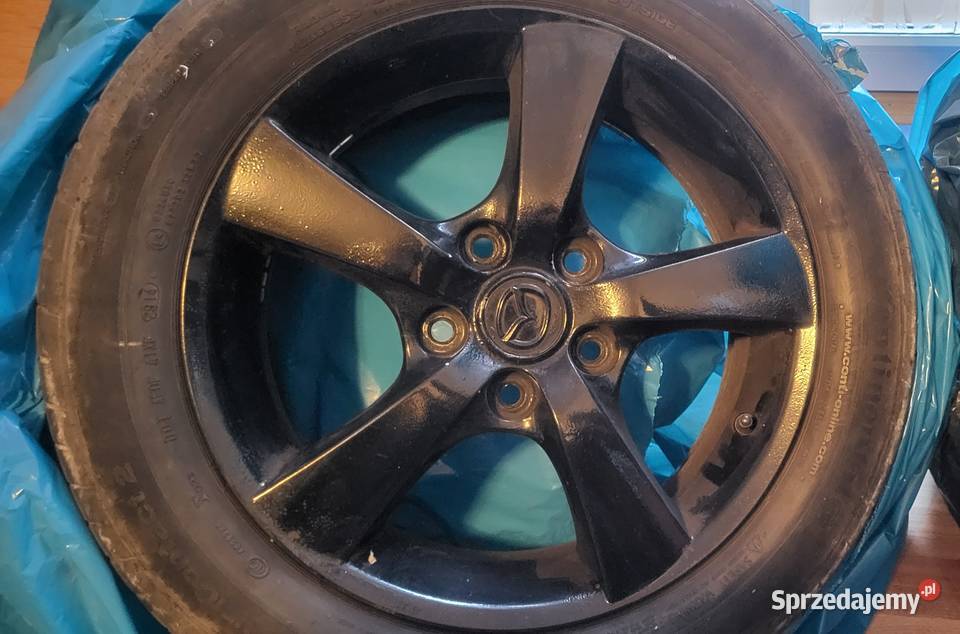 Felgi aluminiowe mazda 3 5x1143 16 Dąbrowa Górnicza sprzedam