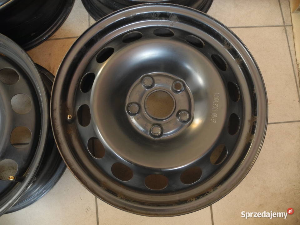 komplet felg stalowych 16 5x112 ET50 65J VW dolnośląskie