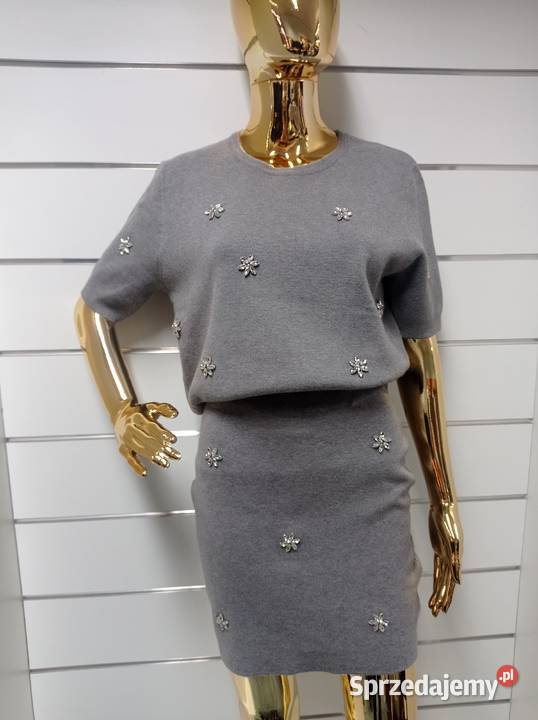 Komplet dzianinowy Konin sprzedam